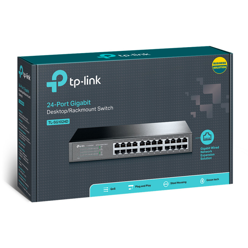 TP-Link Switch rackable/de bureau 24 ports Gigabit
